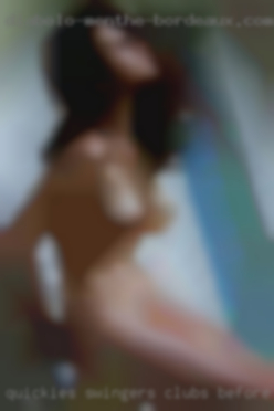 Quickies swingers clubs before or after dinner...).